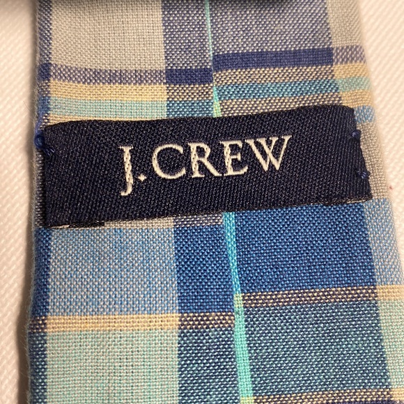 Mens plaid J.Crew tie - Picture 4 of 10